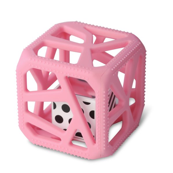Hochet-cube-Malarkey-Kids-couleurs-pastel-bébé-rose